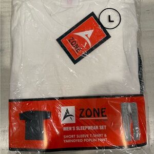 White Men's Sleepwear Set